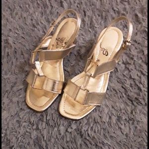 Gold Sandals